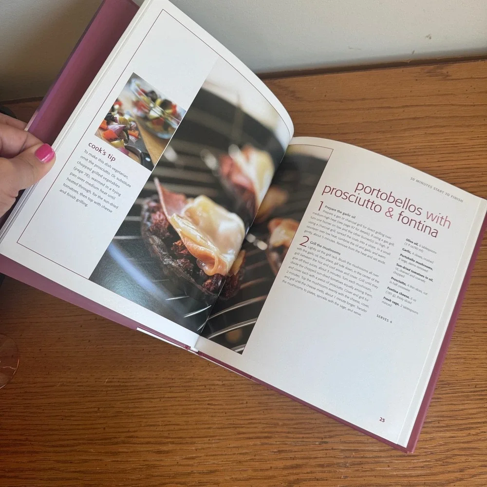 Williams-Sonoma Grilling Food Made Fast‎ Cookbook BBQ Recipes